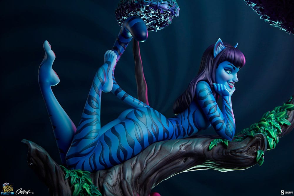 Fairytale Fantasies Collection Statue Lady Cheshire Cat 63 cm 0747720264786