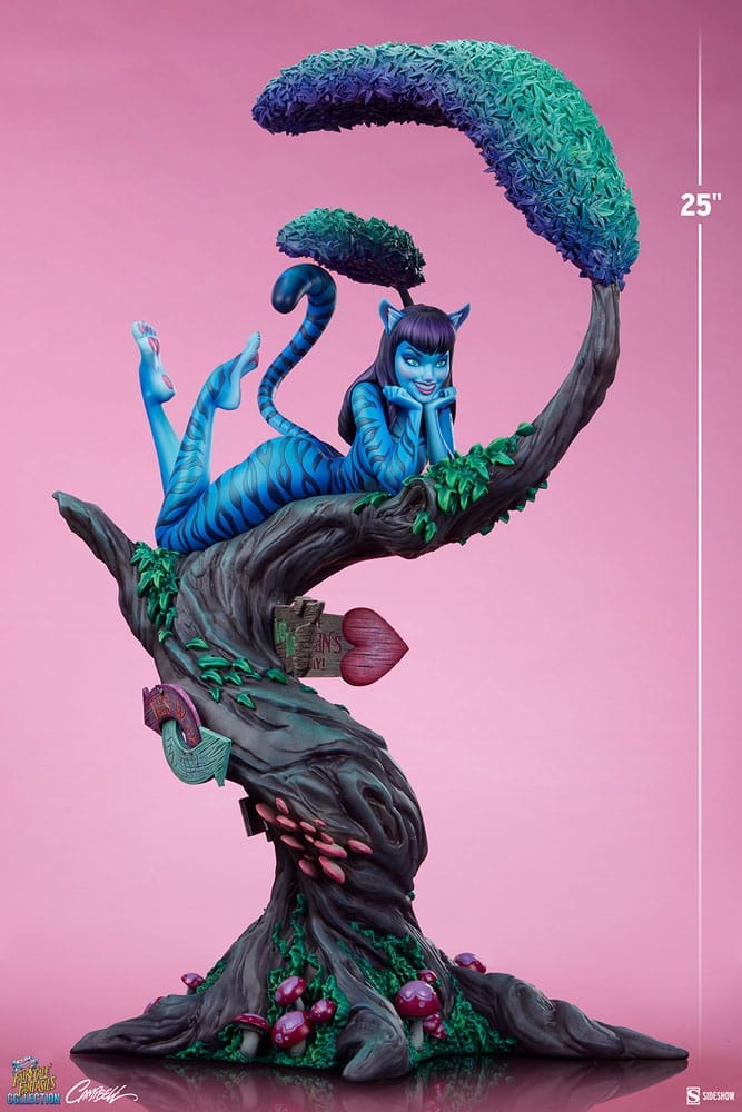 Fairytale Fantasies Collection Statue Lady Cheshire Cat 63 cm 0747720264786