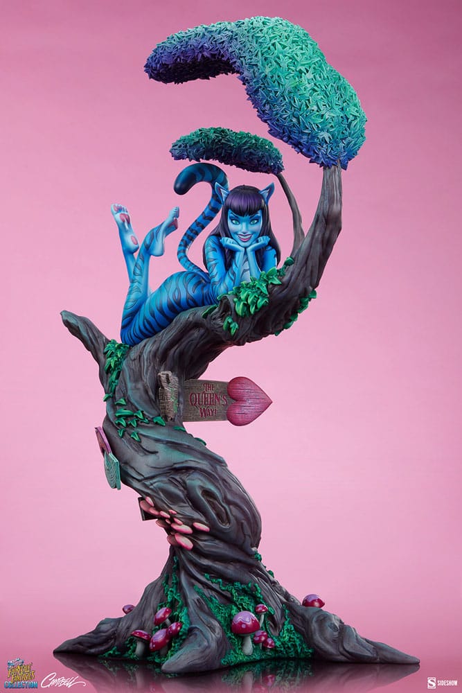 Fairytale Fantasies Collection Statue Lady Cheshire Cat 63 cm 0747720264786