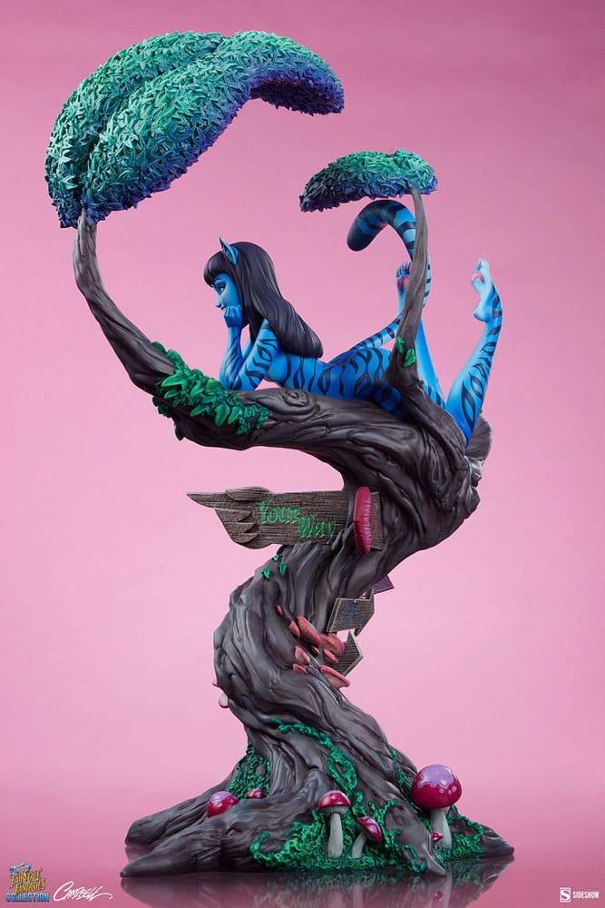 Fairytale Fantasies Collection Statue Lady Cheshire Cat 63 cm 0747720264786