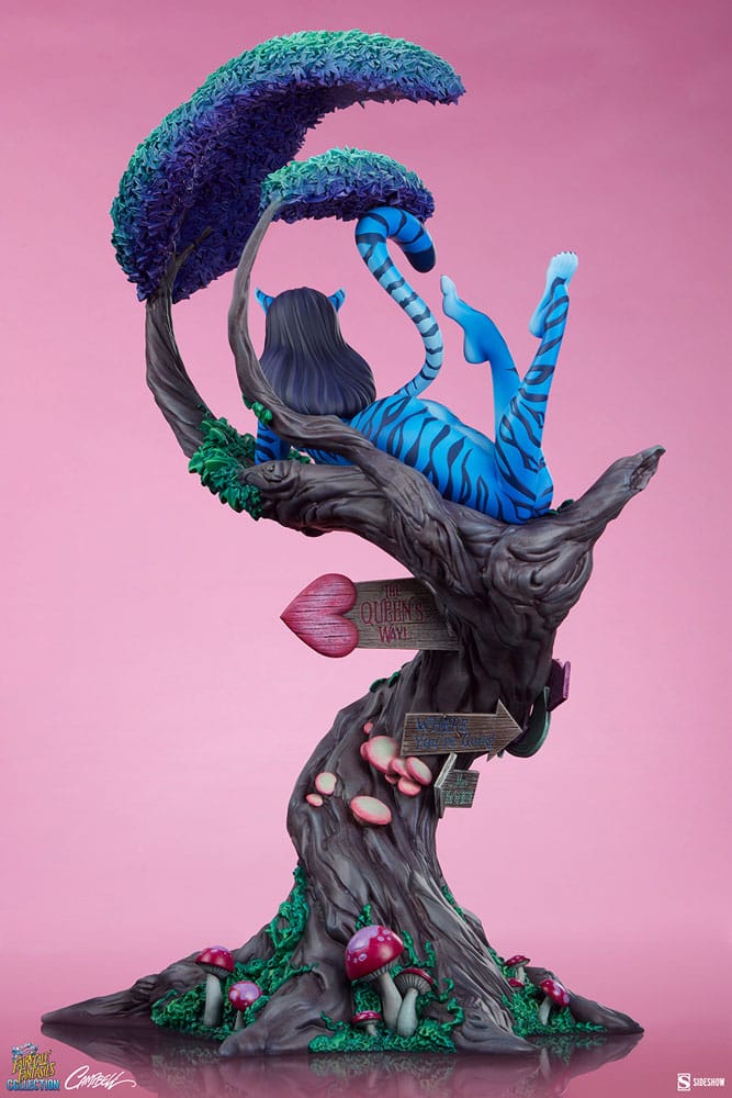 Fairytale Fantasies Collection Statue Lady Cheshire Cat 63 cm 0747720264786