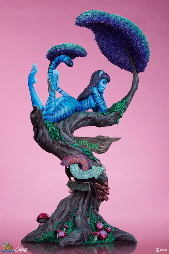 Fairytale Fantasies Collection Statue Lady Cheshire Cat 63 cm 0747720264786