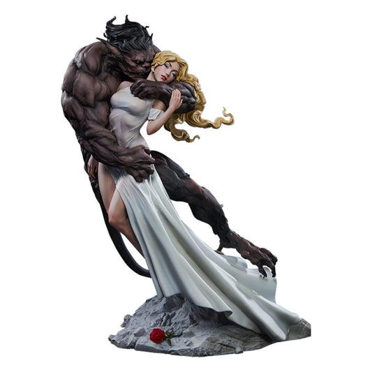 Original Artist Series Statue Beauty and the Beast by Maria Panfilova 46 cm 0747720276581