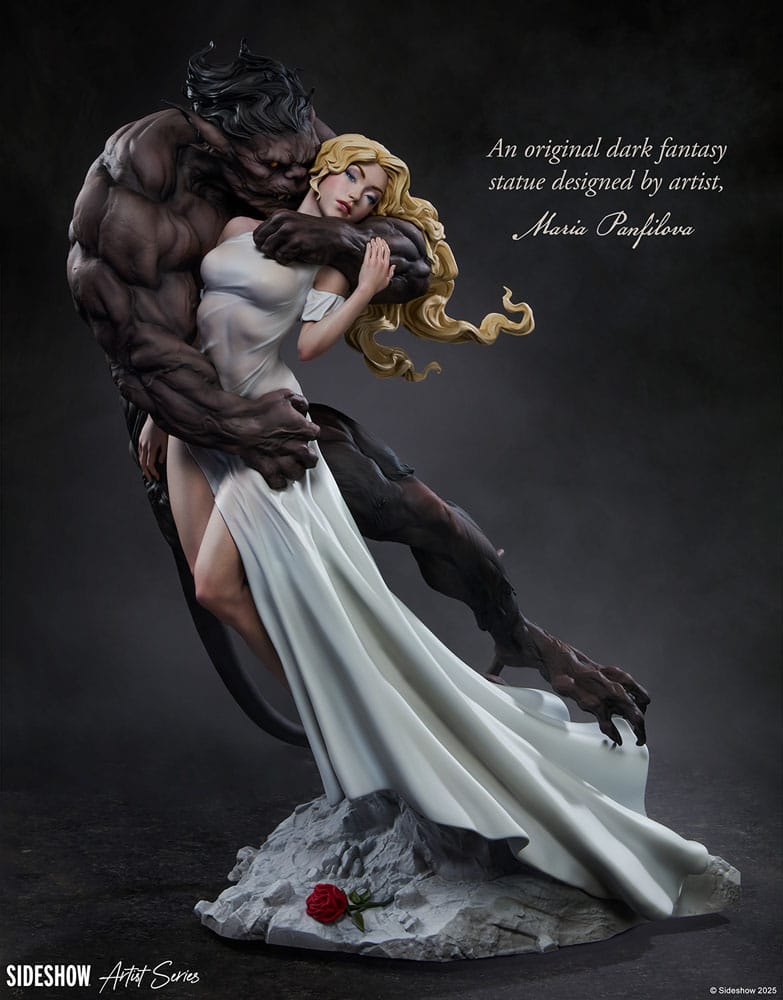 Original Artist Series Statue Beauty and the Beast by Maria Panfilova 46 cm 0747720276581