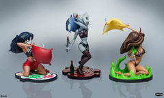 Coffin Comics Designer Statues Set Sleepover In Hell 0747720277311