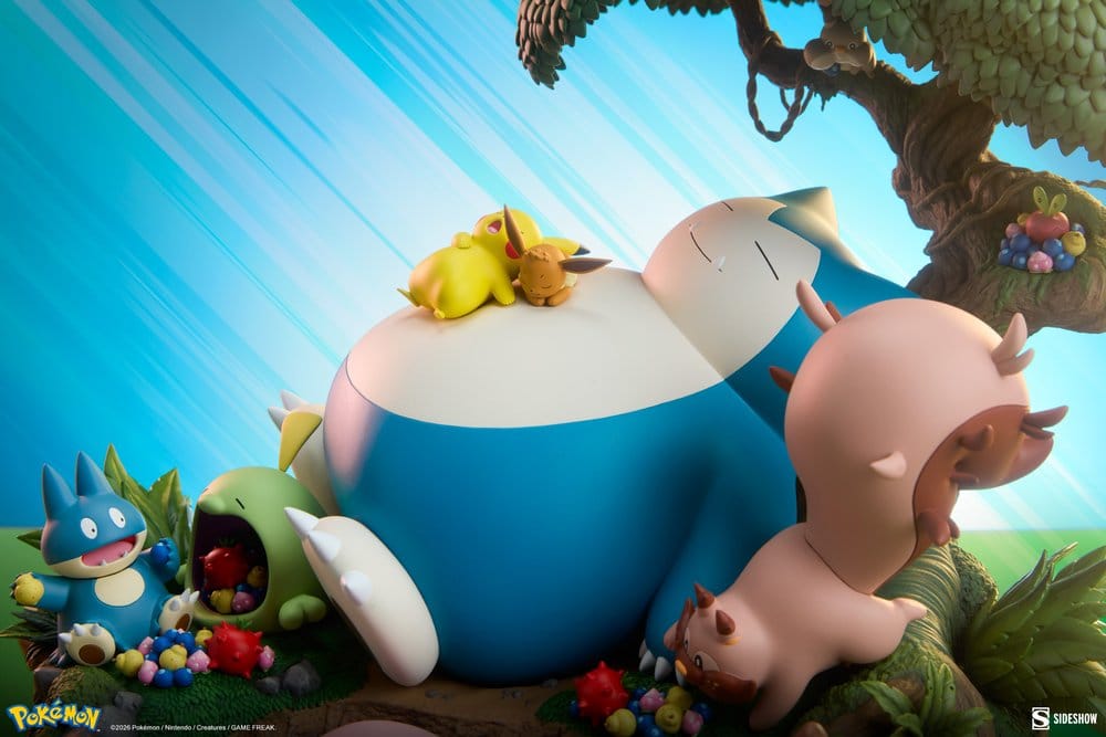 Pokémon Diorama Snorlax 33 cm 0747720277373