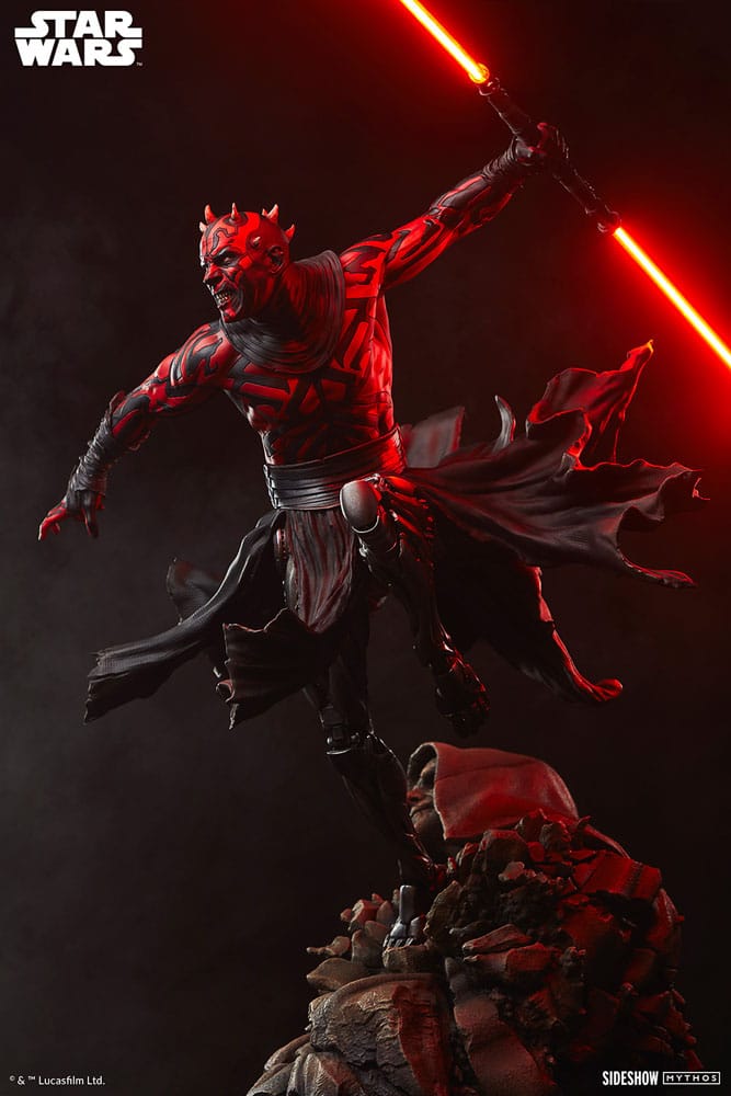 Star Wars Premium Format Statue Darth Maul Mythos 64 cm 0747720277960