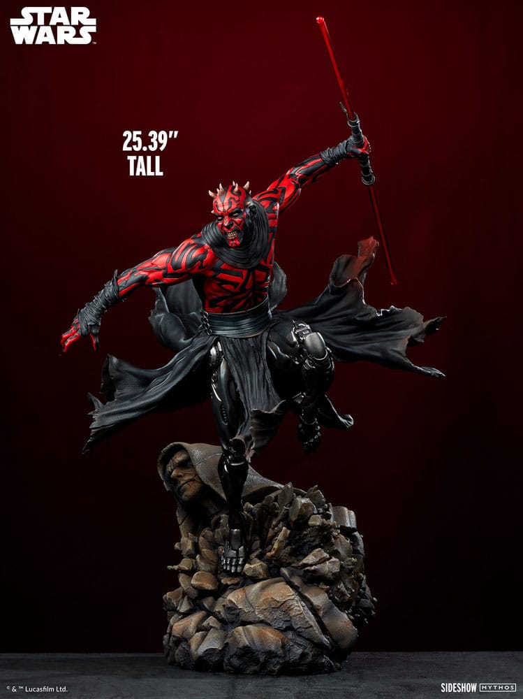 Star Wars Premium Format Statue Darth Maul Mythos 64 cm 0747720277960