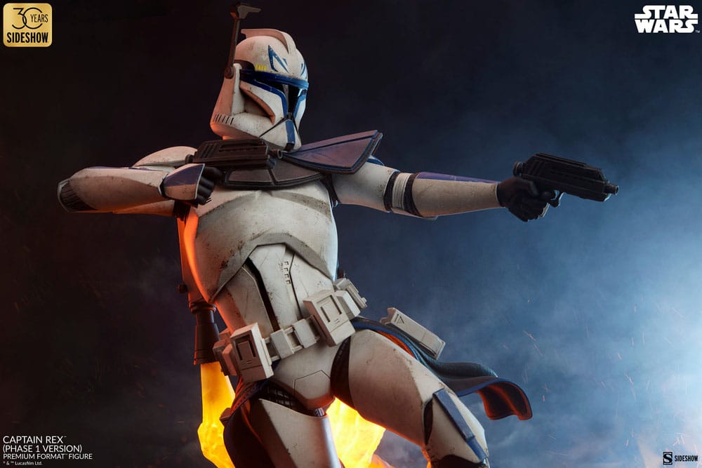 Star Wars Premium Format Figure Captain Rex (Phase 1 Version) Sideshow Exclusive 68 cm 0747720265240