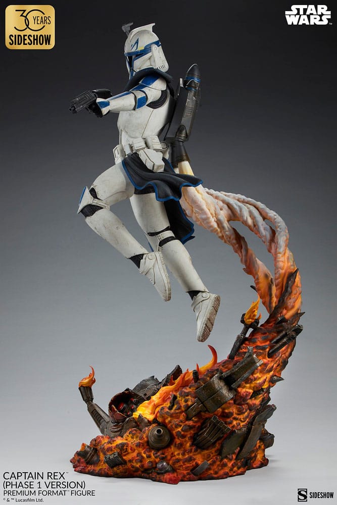 Star Wars Premium Format Figure Captain Rex (Phase 1 Version) Sideshow Exclusive 68 cm 0747720265240
