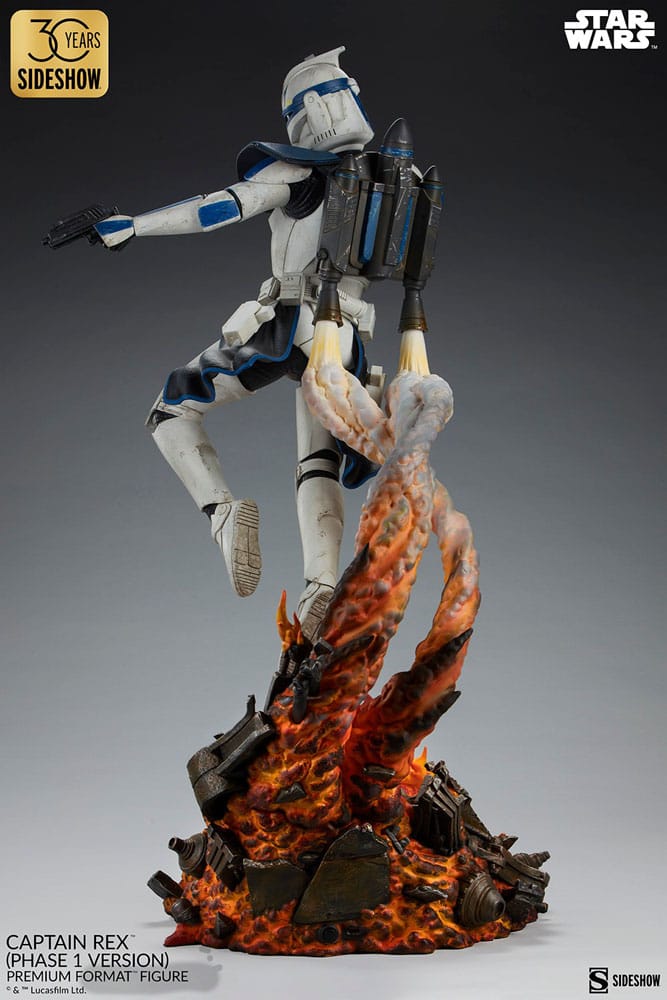 Star Wars Premium Format Figure Captain Rex (Phase 1 Version) Sideshow Exclusive 68 cm 0747720265240