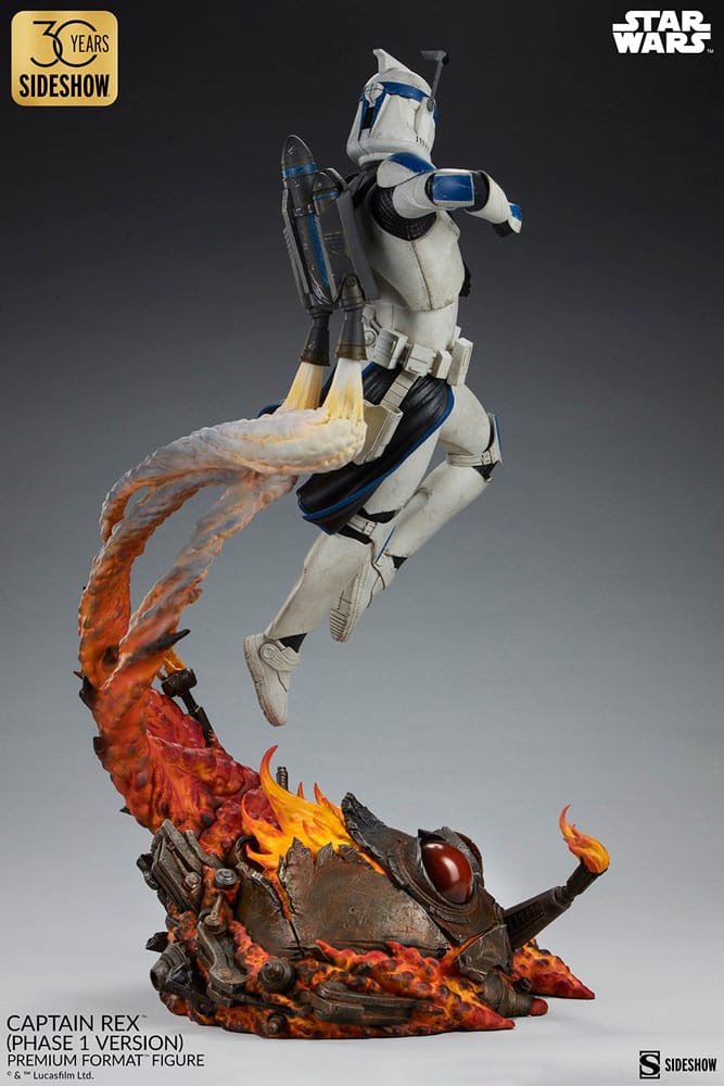 Star Wars Premium Format Figure Captain Rex (Phase 1 Version) Sideshow Exclusive 68 cm 0747720265240