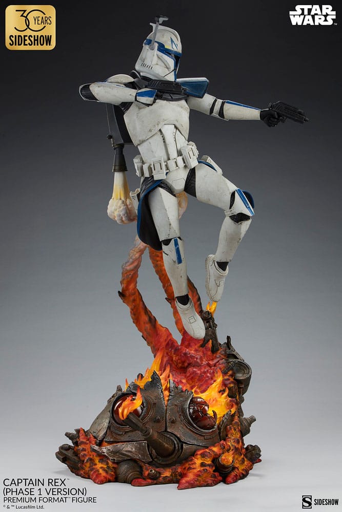 Star Wars Premium Format Figure Captain Rex (Phase 1 Version) Sideshow Exclusive 68 cm 0747720265240