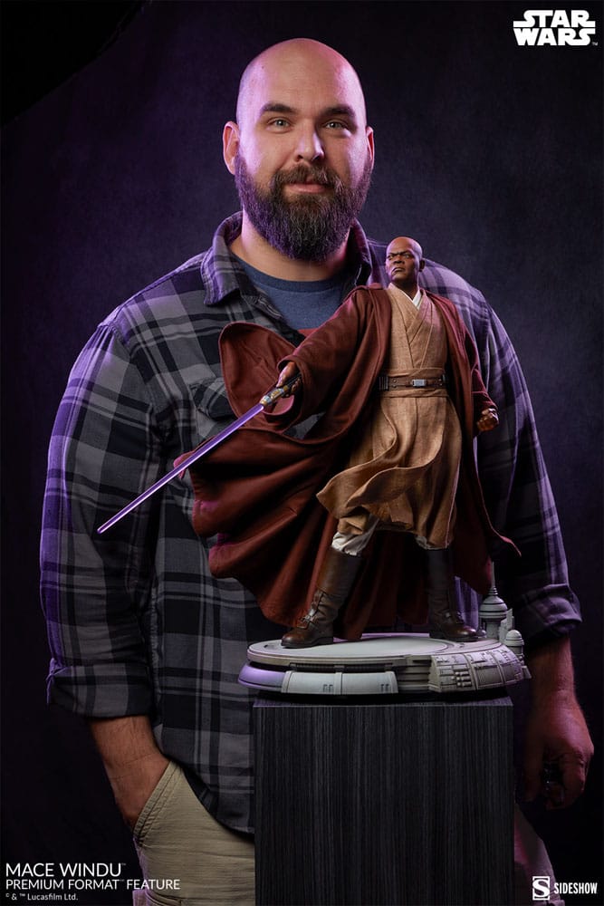 Star Wars Episode III Premium Format Figure Mace Windu 53 cm 747720264731