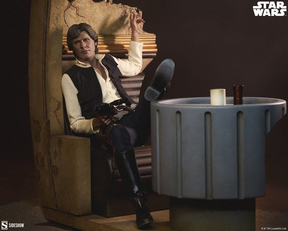 Star Wars Episode IV Mixed Media Premium Format Figure Han Solo: Sorry About the Mess 32 cm 0747720265011