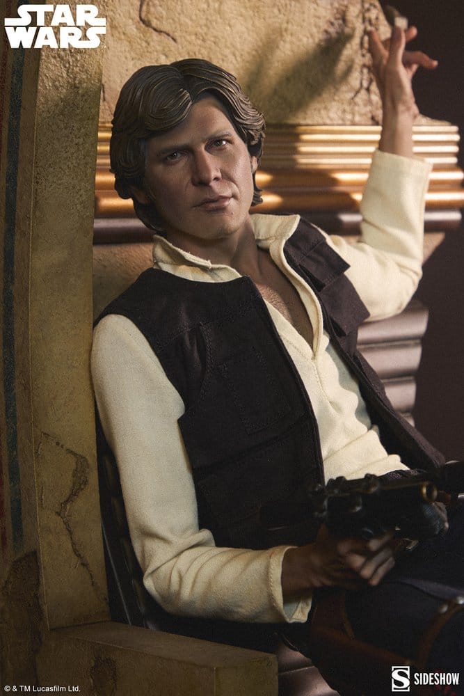 Star Wars Episode IV Mixed Media Premium Format Figure Han Solo: Sorry About the Mess 32 cm 0747720265011
