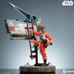 Star Wars Premium Format Statue Luke Skywalker & X-Wing: Red Five, Standing By 76 cm 0747720277441