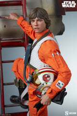 Star Wars Premium Format Statue Luke Skywalker & X-Wing: Red Five, Standing By 76 cm 0747720277441