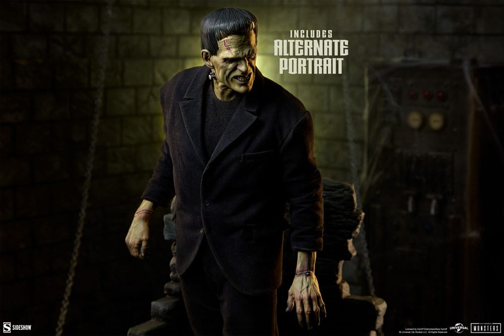 Frankenstein Premium Format Mixed Media Statue Frankenstein (Fabric Costume) 57 cm  0747720279070