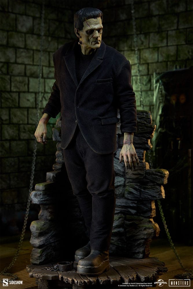 Frankenstein Premium Format Mixed Media Statue Frankenstein (Fabric Costume) 57 cm  0747720279070