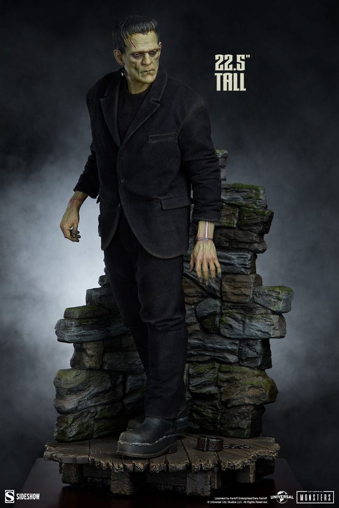 Frankenstein Premium Format Mixed Media Statue Frankenstein (Fabric Costume) 57 cm  0747720279070