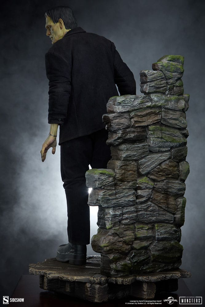 Frankenstein Premium Format Mixed Media Statue Frankenstein (Fabric Costume) 57 cm  0747720279070
