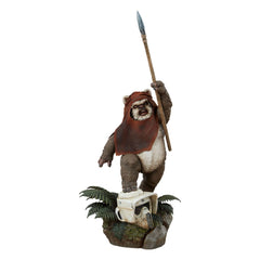 Star Wars: Episode VI - Return of the Jedi Premium Format Statue Wicket 46 cm 0747720276383