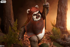 Star Wars: Episode VI - Return of the Jedi Premium Format Statue Wicket 46 cm 0747720276383