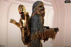 Star Wars Premium Format Figure Chewbacca and C-3PO 63 cm 0747720276956