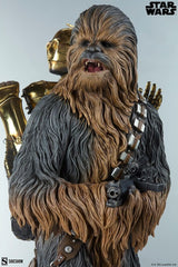 Star Wars Premium Format Figure Chewbacca and C-3PO 63 cm 0747720276956