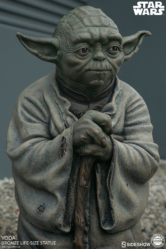 Star Wars Life-Size Bronze Statue Yoda 79 Cm - Amuzzi