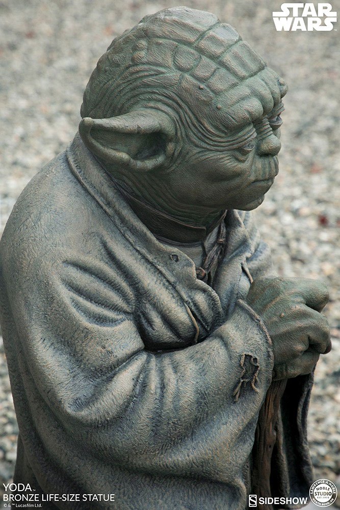 Star Wars Life-Size Bronze Statue Yoda 79 cm 0747720239197