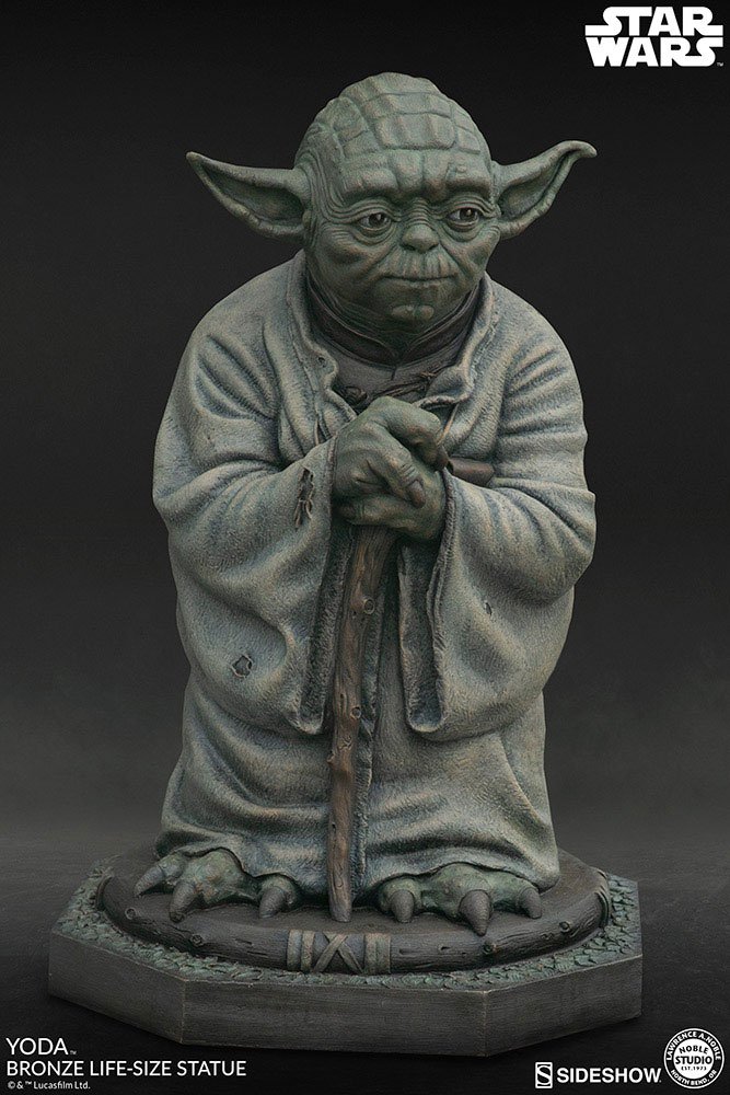 Star Wars Life-Size Bronze Statue Yoda 79 cm 0747720239197