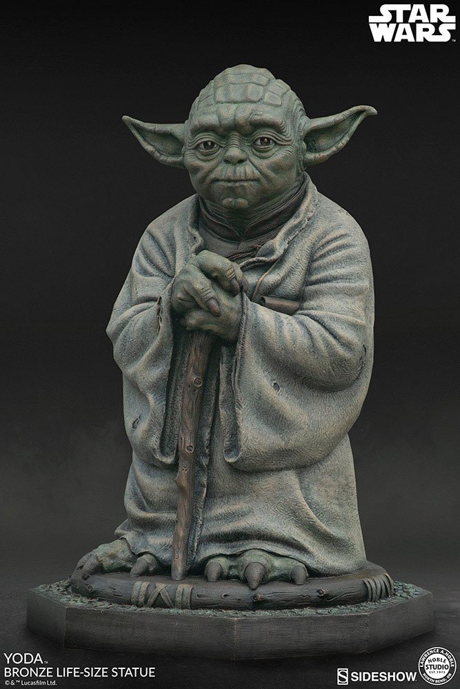 Star Wars Life-Size Bronze Statue Yoda 79 Cm - Amuzzi