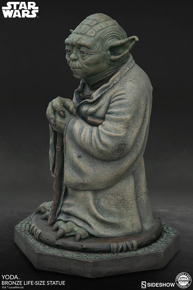 Star Wars Life-Size Bronze Statue Yoda 79 Cm - Amuzzi