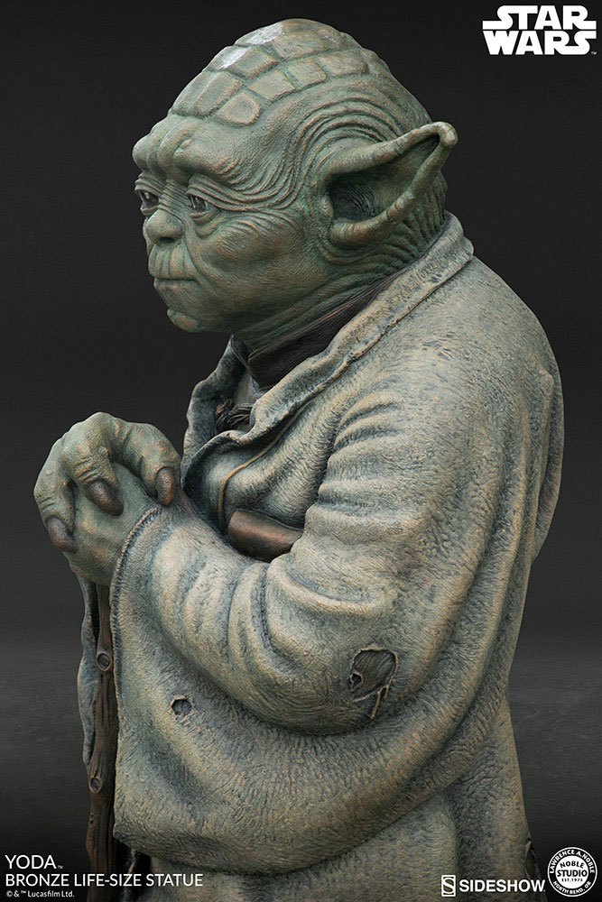 Star Wars Life-Size Bronze Statue Yoda 79 cm 0747720239197