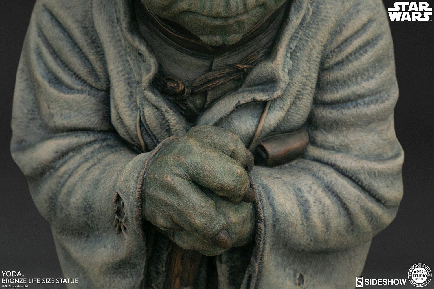 Star Wars Life-Size Bronze Statue Yoda 79 Cm - Amuzzi