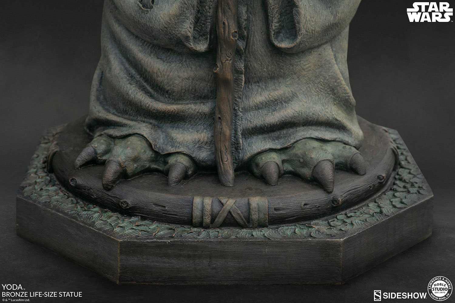 Star Wars Life-Size Bronze Statue Yoda 79 cm 0747720239197