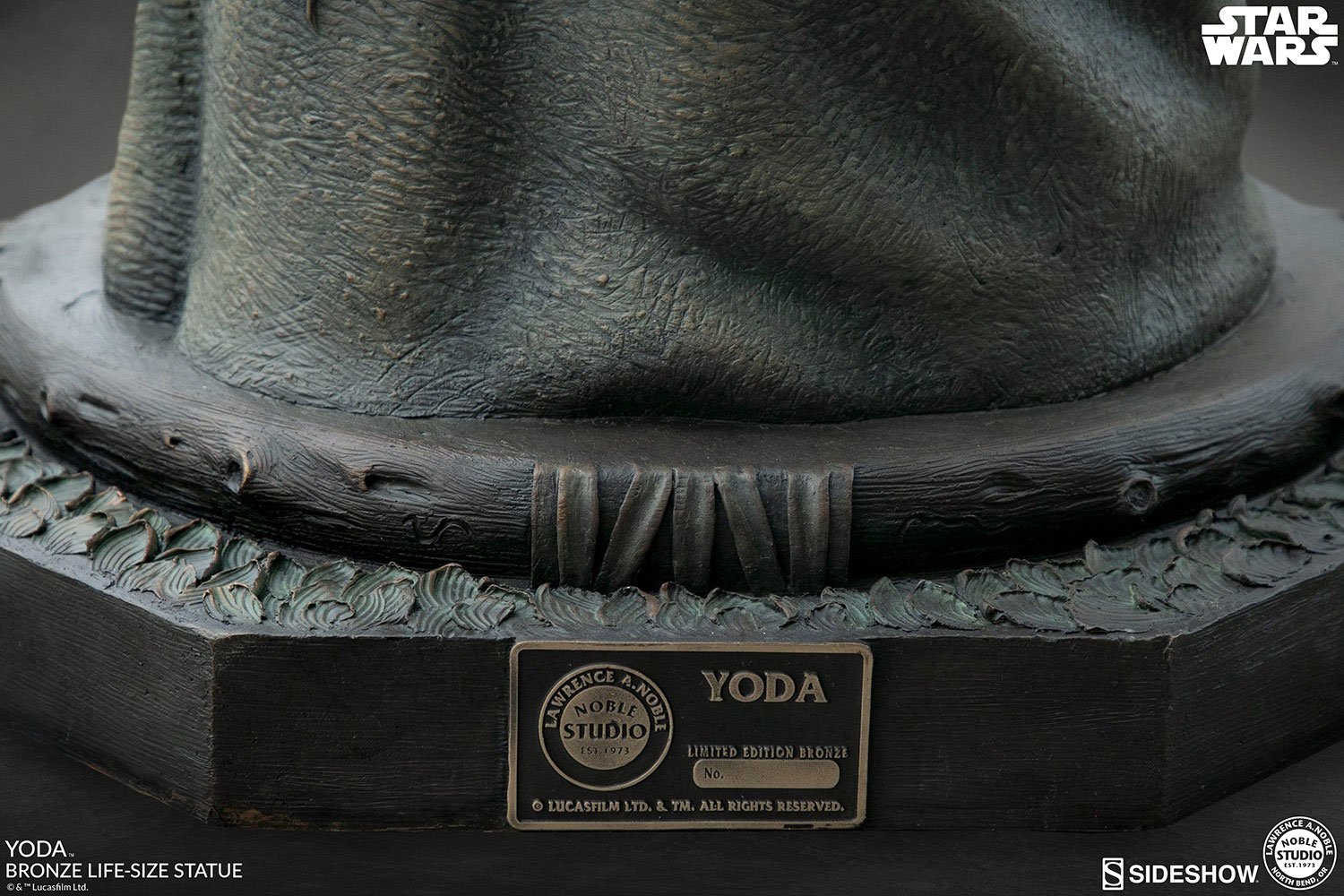 Star Wars Life-Size Bronze Statue Yoda 79 cm 0747720239197