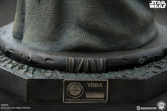 Star Wars Life-Size Bronze Statue Yoda 79 cm 0747720239197