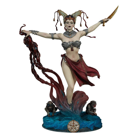 Court of the Dead PVC Statue Gethsemoni - Queens Conjuring 25 cm 0747720234734