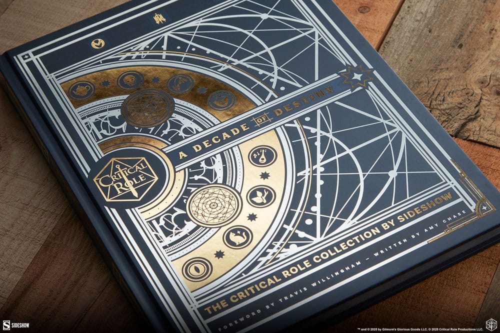 Sideshow Collectibles Book A Decade of Destiny: The Critical Role Collection by Sideshow *English version* 0747720278578