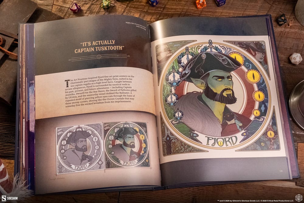 Sideshow Collectibles Book A Decade of Destiny: The Critical Role Collection by Sideshow *English version* 0747720278578