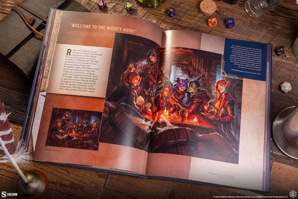 Sideshow Collectibles Book A Decade of Destiny: The Critical Role Collection by Sideshow *English version* 0747720278578