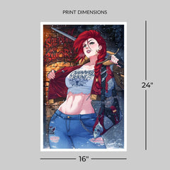 Dynamite Entertainment Fine Art Print Red Sonja 61 x 41 cm - unframed 0747720289574