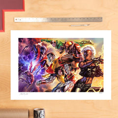 Marvel X-Men Art Print The X-Men by Felipe Massafera 46 x 66 cm - unframed 0747720272378