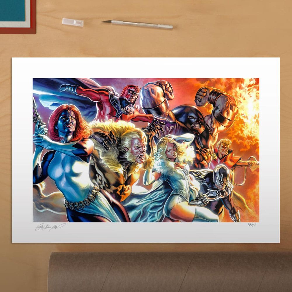 Marvel X-Men Art Print The Brotherhood of Mutants by Felipe Massafera 46 x 66 cm - unframed 0747720272392