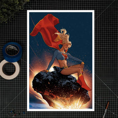 Supergirl and the Legion of Super-Heroes #23 (2006) Art Print Supergirl 61 x 46 cm - unframed 0747720271555