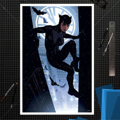 DC Comics Art Print Catwoman 41 x 61 cm - unframed 0747720273979