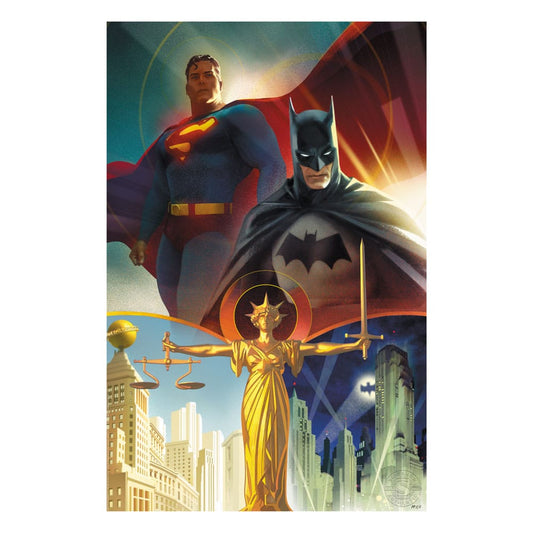 DC Comics Art Print Batman & Superman: World's Finest 41 x 61 cm - unframed 0747720267459